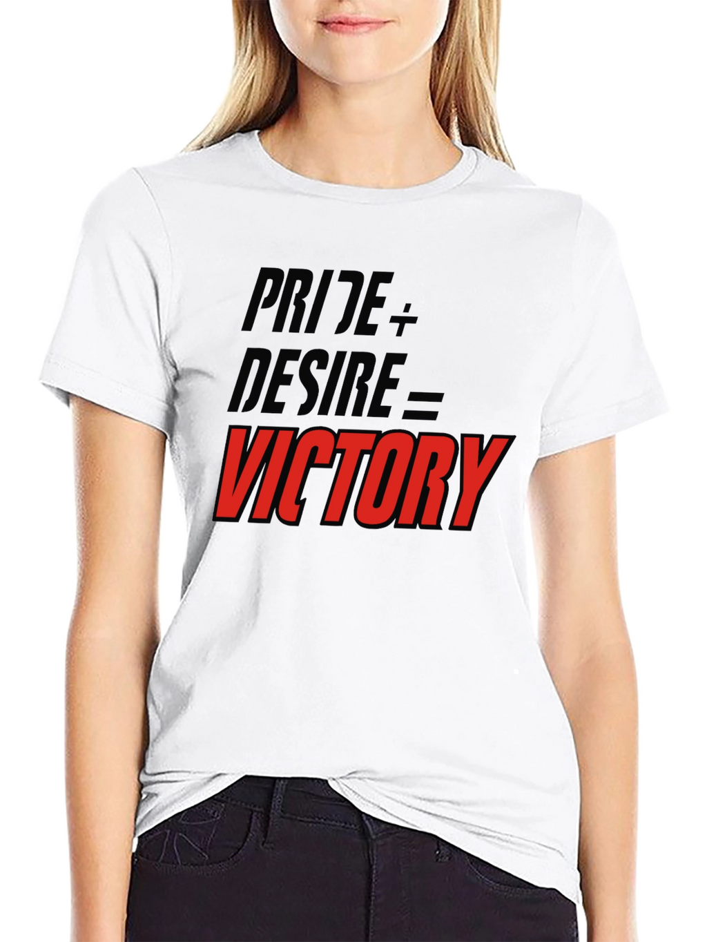 Pride Desire Victory Black T-Shirt