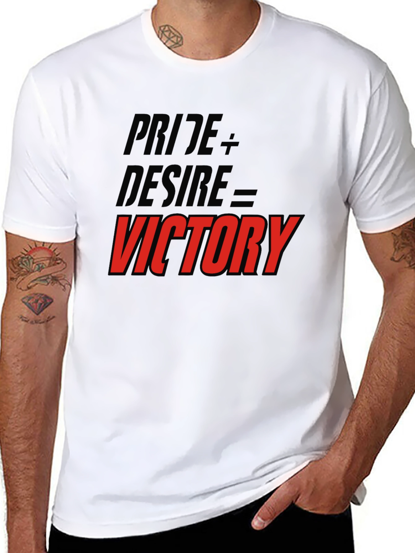 Pride Desire Victory Black T-Shirt