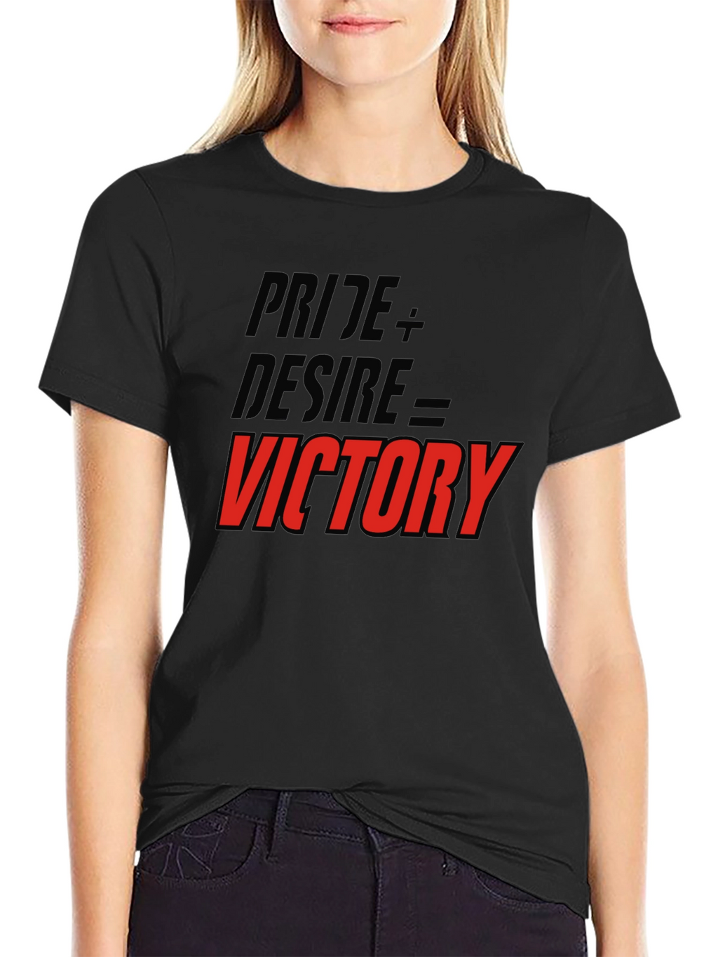 Pride Desire Victory Black T-Shirt