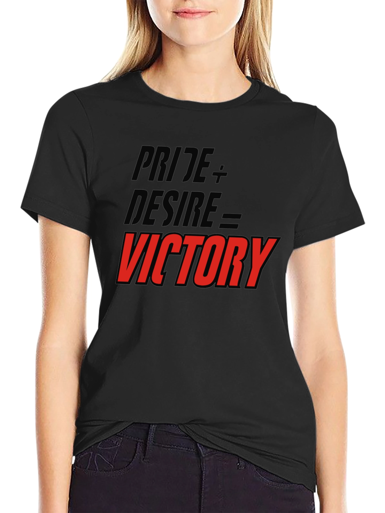 Pride Desire Victory Black T-Shirt