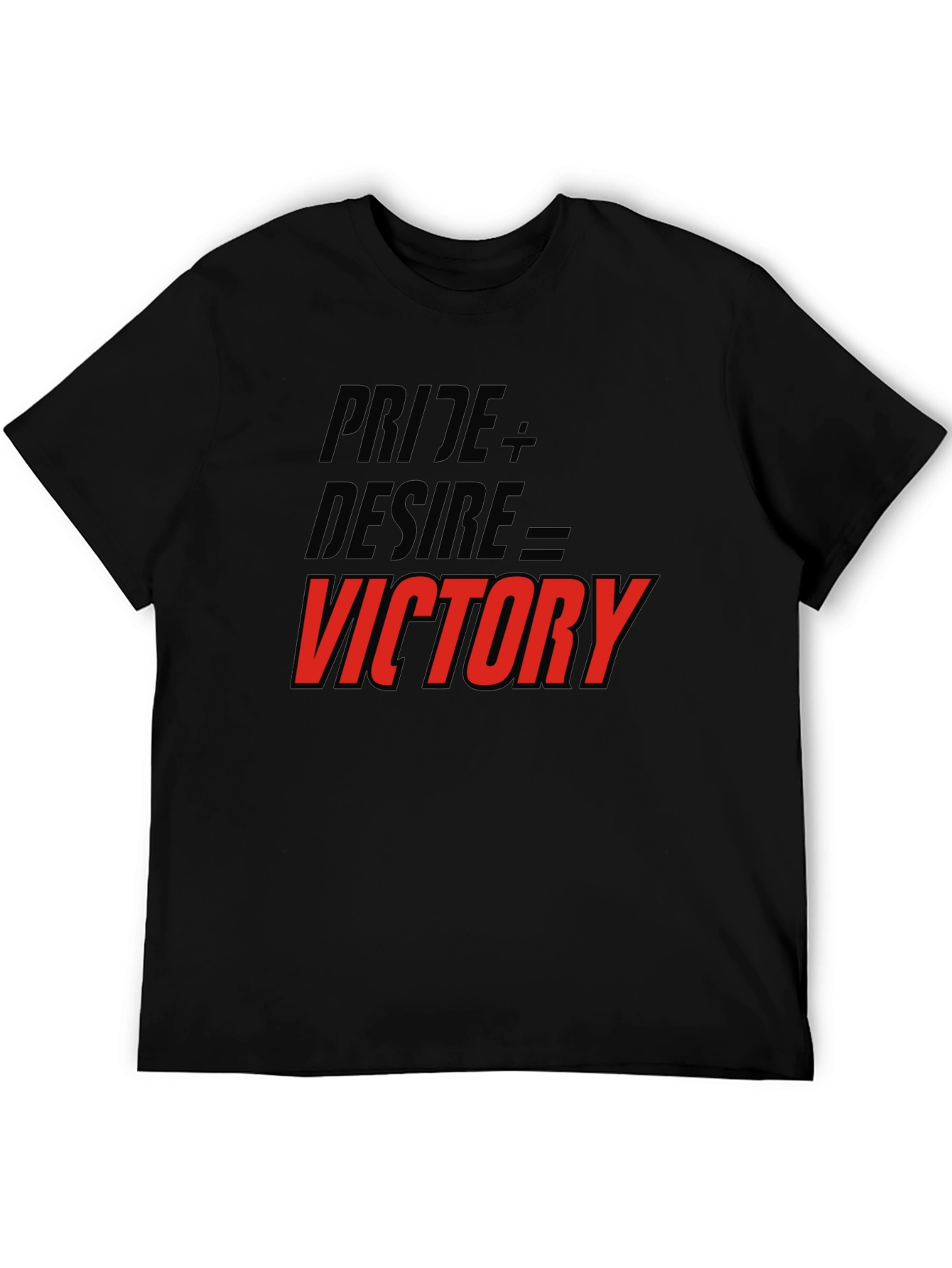 Pride Desire Victory Black T-Shirt