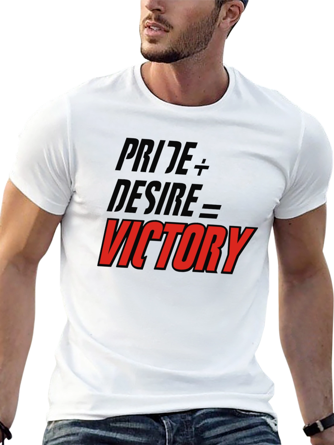 Pride Desire Victory Black T-Shirt