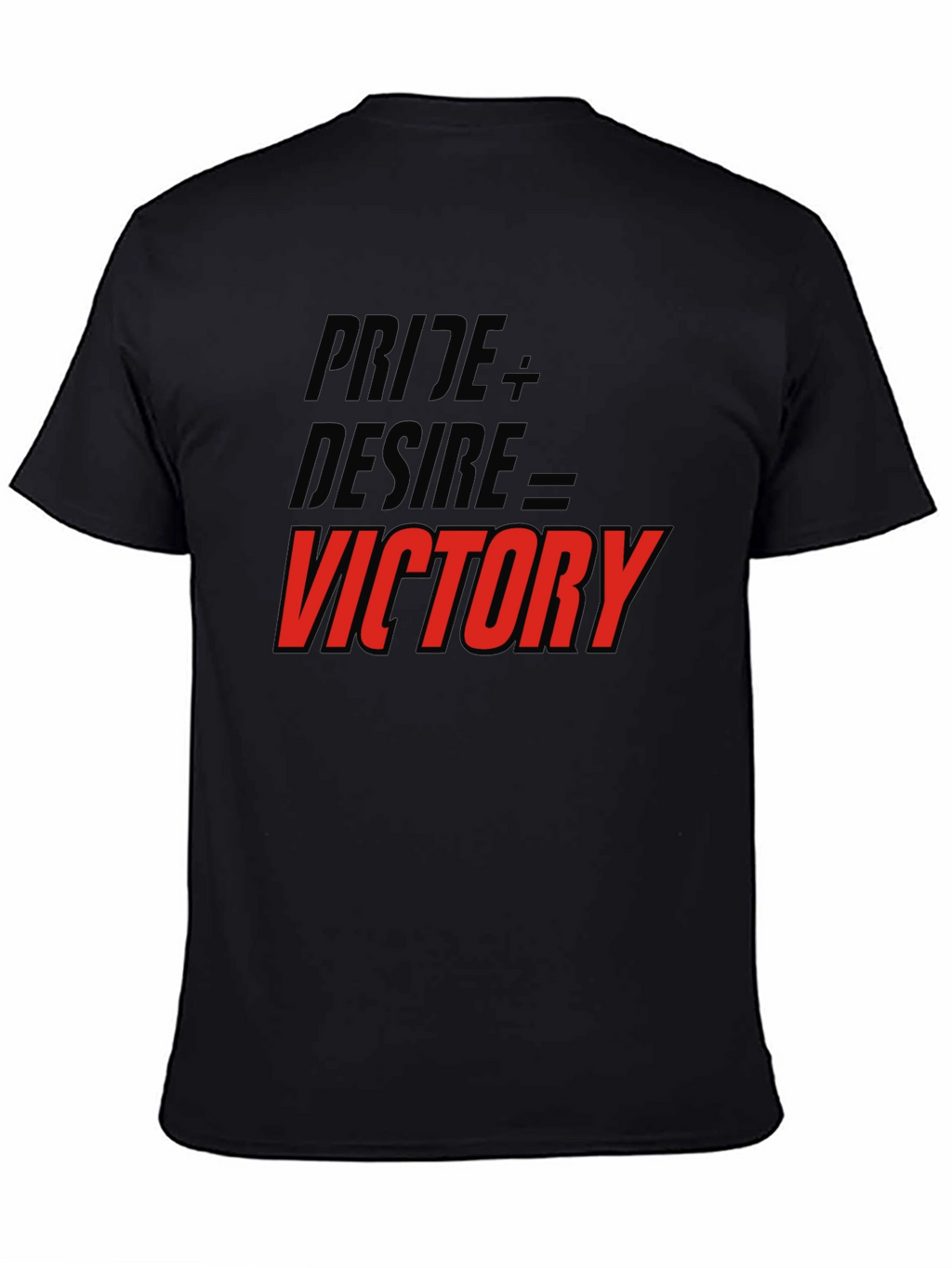Pride Desire Victory Black T-Shirt