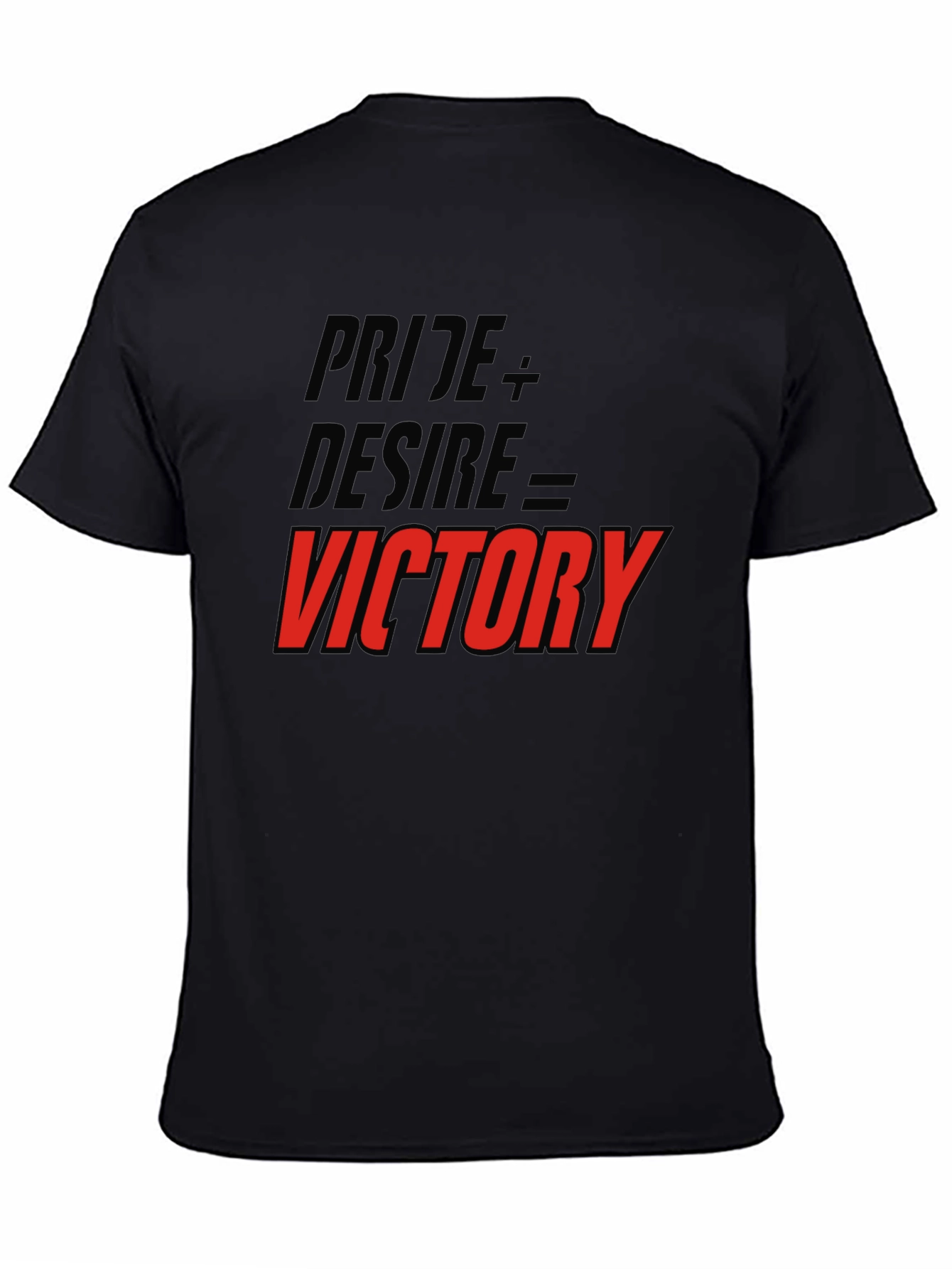 Pride Desire Victory Black T-Shirt