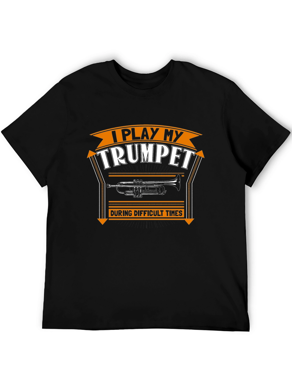 I Play My Trumpet Mens Graphic Tee