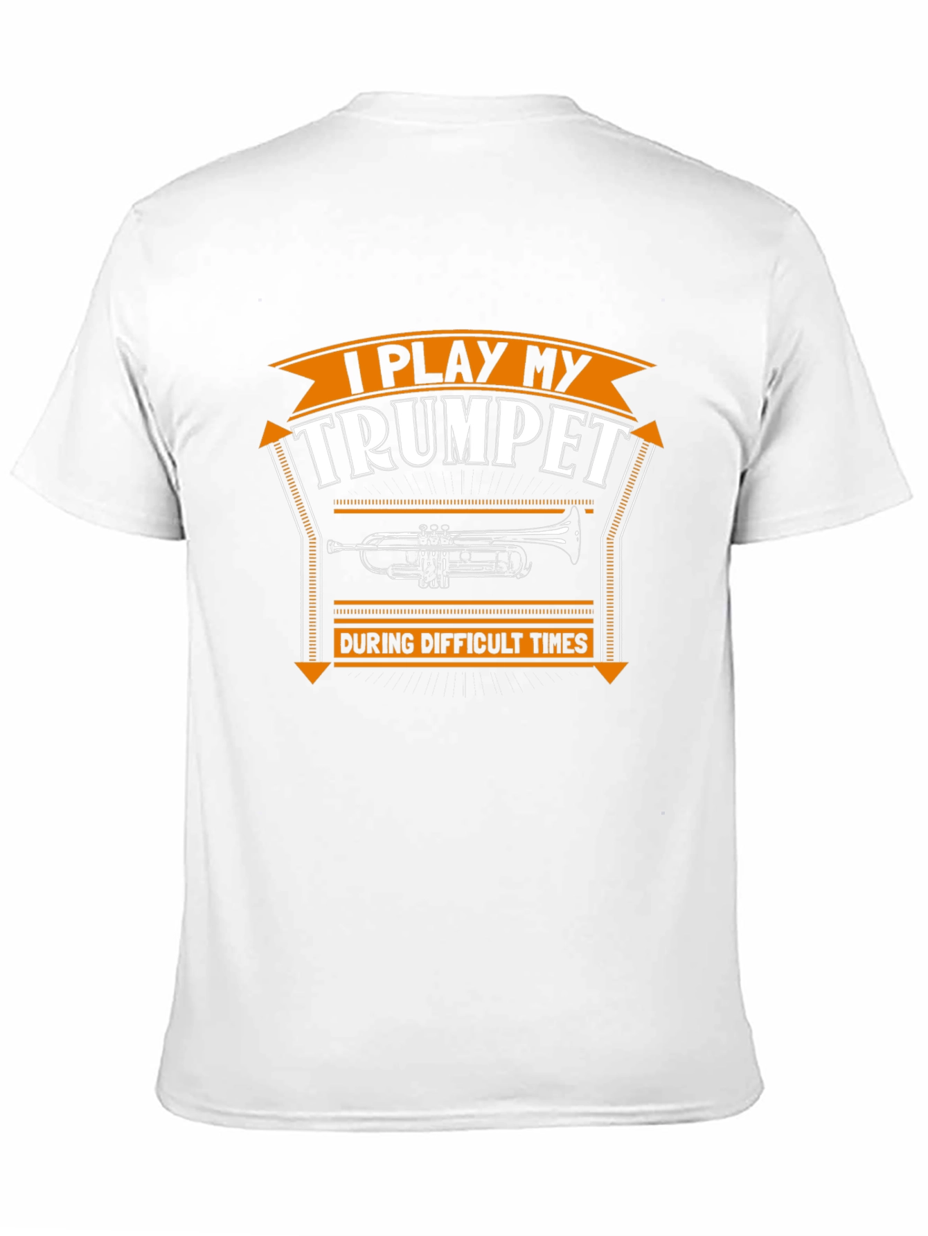 I Play My Trumpet Mens Graphic Tee