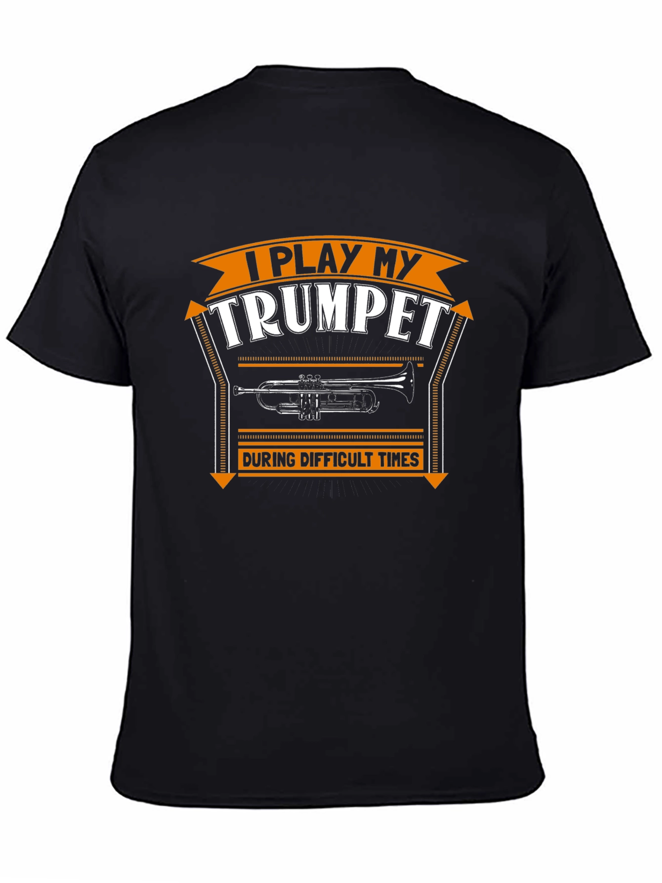 I Play My Trumpet Mens Graphic Tee