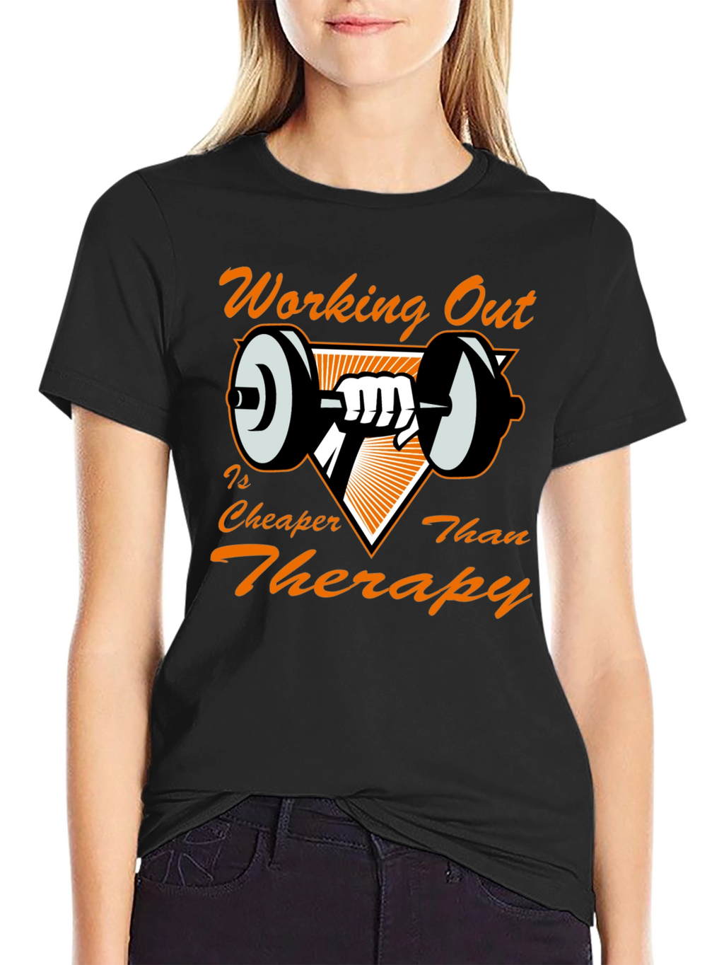 Workout Therapy Tee - Fitness Motivation T-Shirt