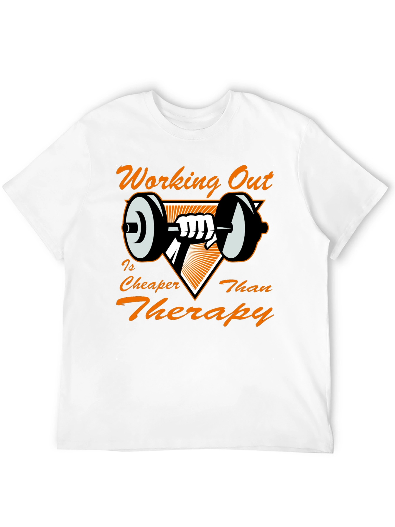 Workout Therapy Tee - Fitness Motivation T-Shirt