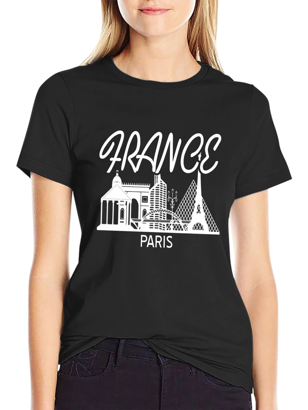 France Paris Graphic T-Shirt