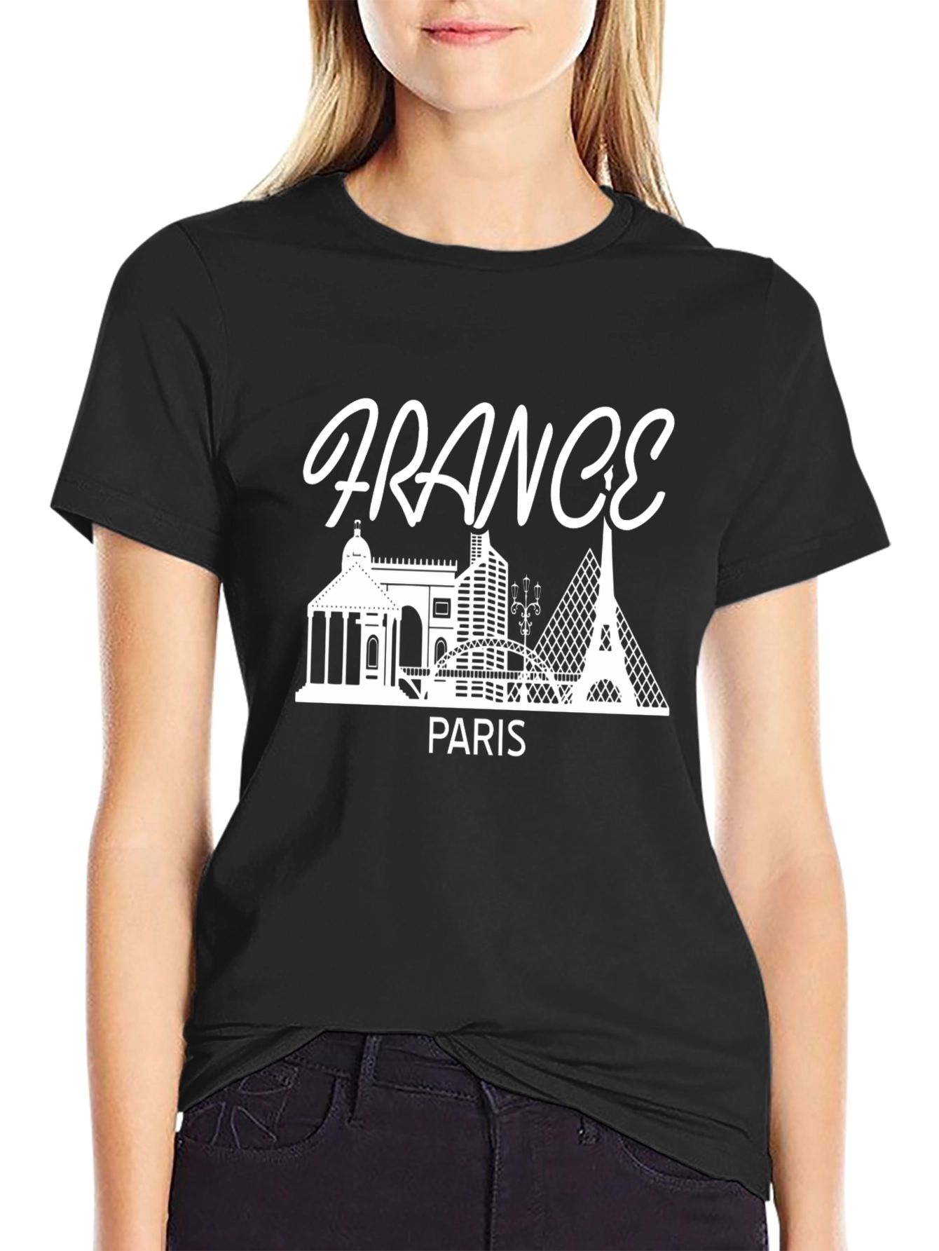 France Paris Graphic T-Shirt