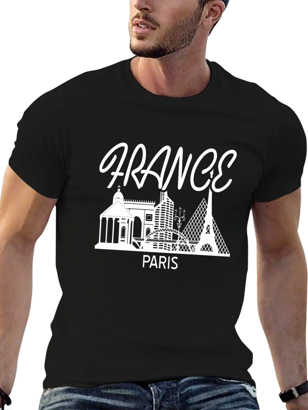 France Paris Graphic T-Shirt