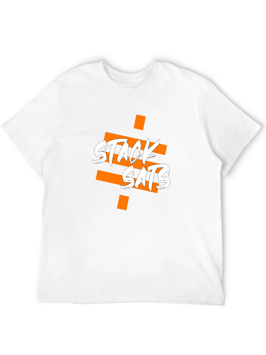 Stack Sats Graphic Tee - Black Cotton Blend