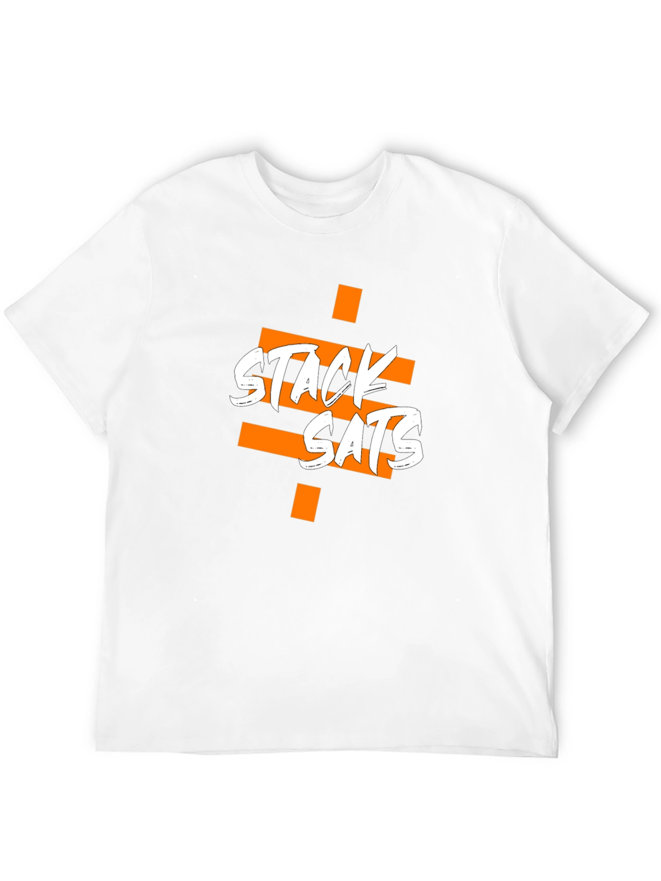 Stack Sats Graphic Tee - Black Cotton Blend