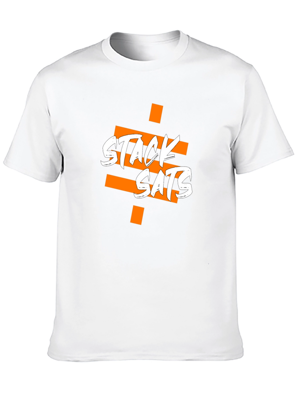Stack Sats Graphic Tee - Black Cotton Blend