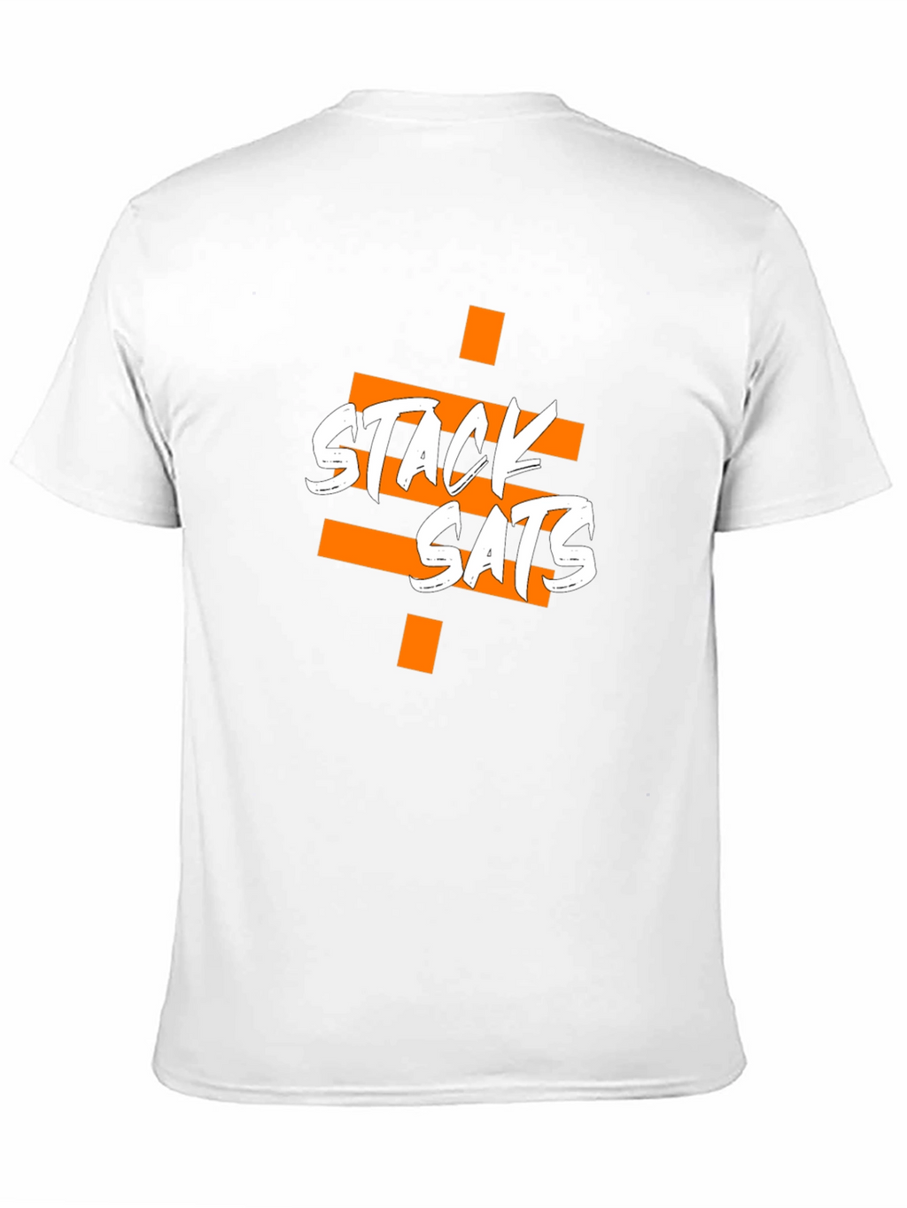 Stack Sats Graphic Tee - Black Cotton Blend