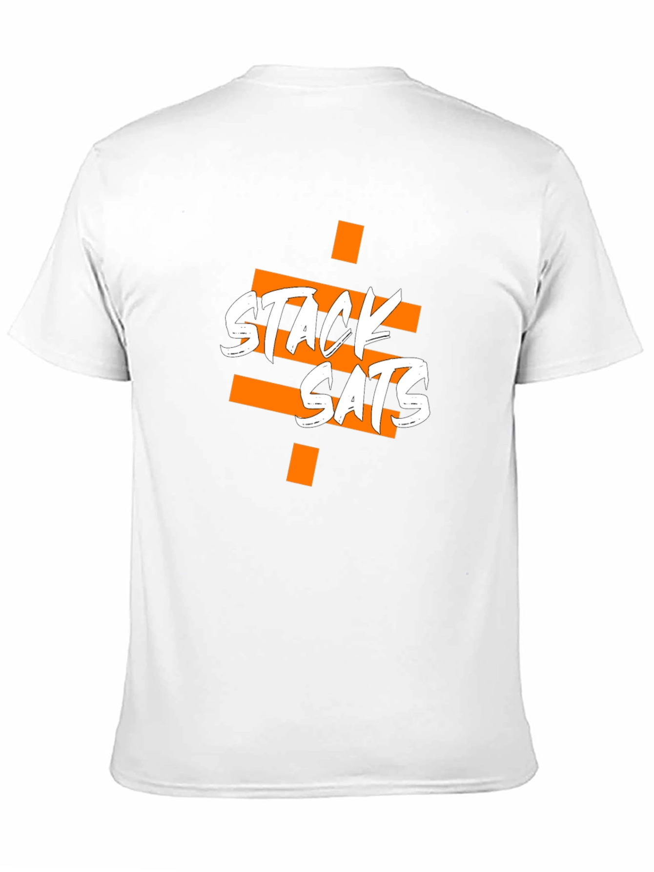 Stack Sats Graphic Tee - Black Cotton Blend