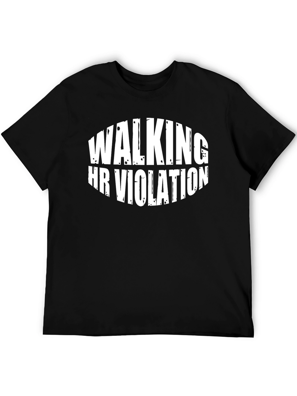 Walking HR Violation Graphic T-Shirt