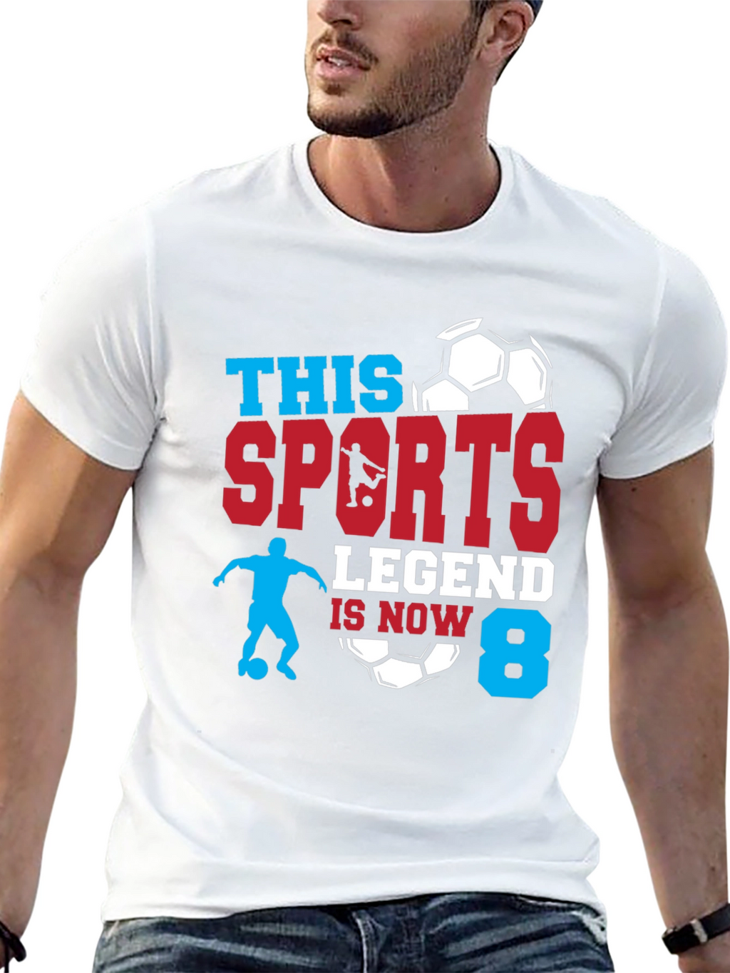 Sports Legend 8th Birthday T-Shirt