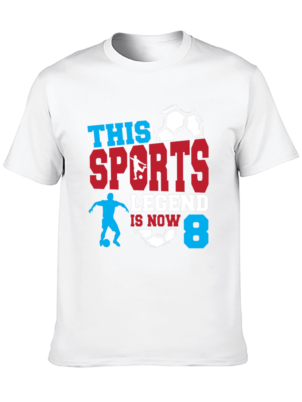 Sports Legend 8th Birthday T-Shirt