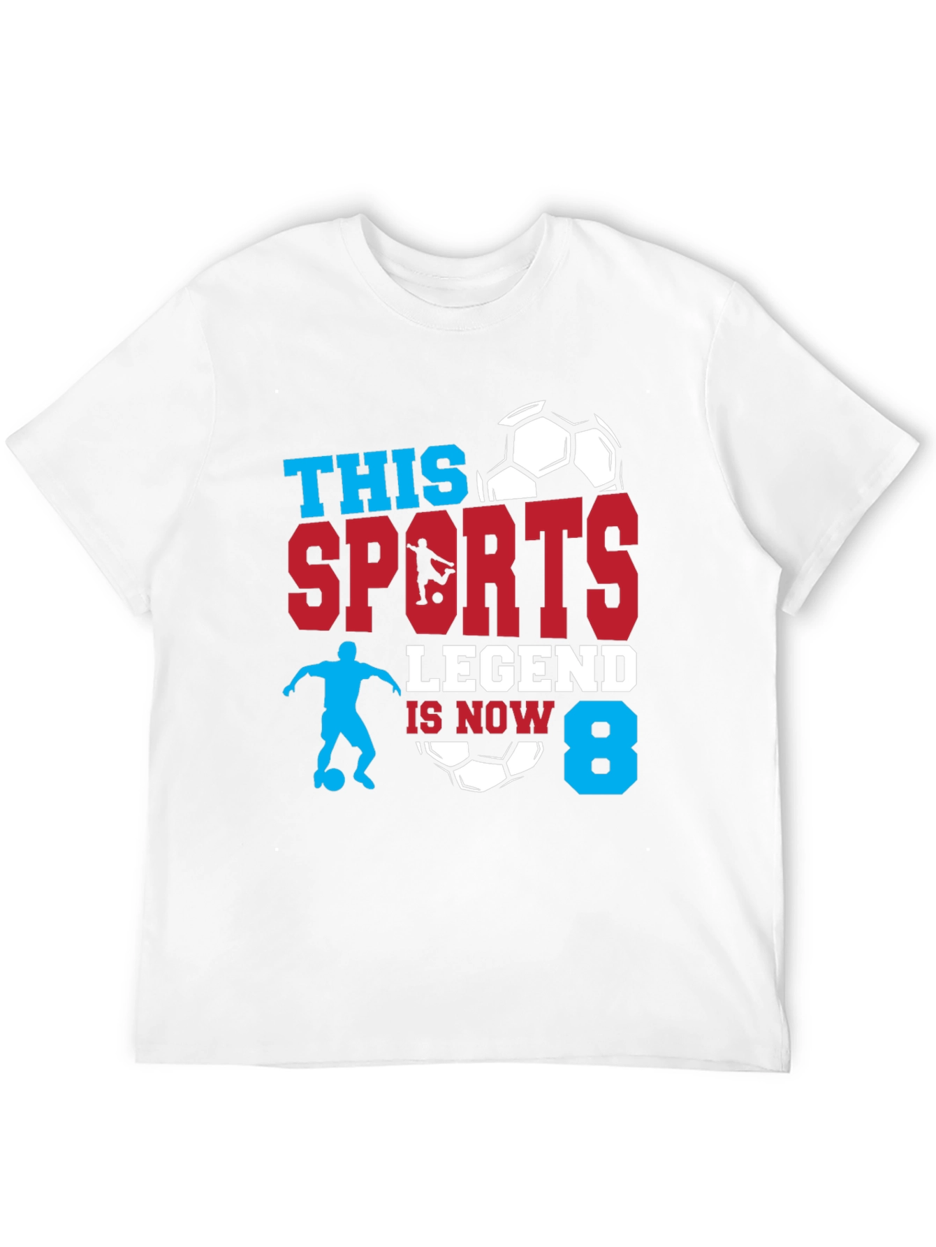 Sports Legend 8th Birthday T-Shirt