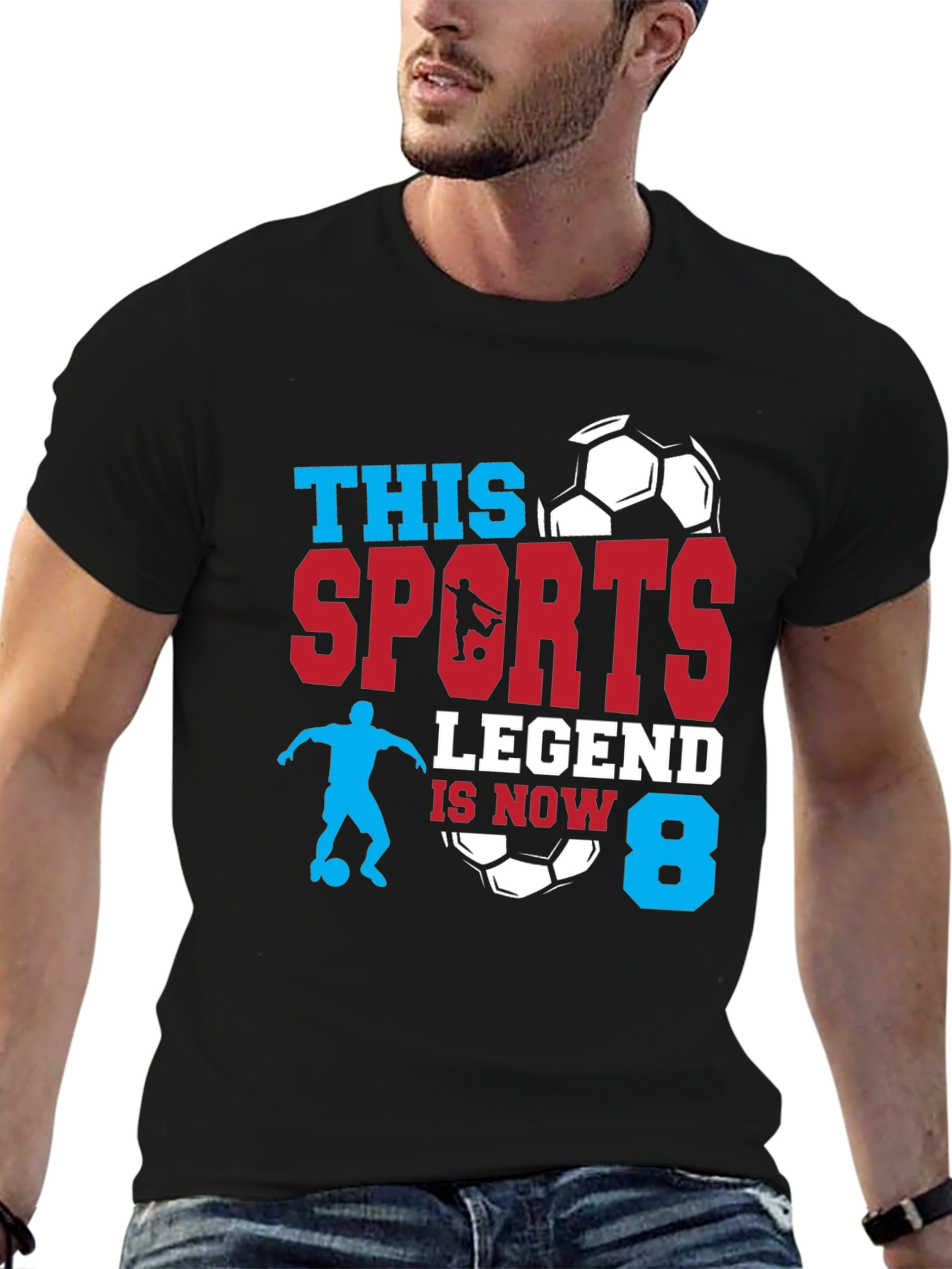 Sports Legend 8th Birthday T-Shirt