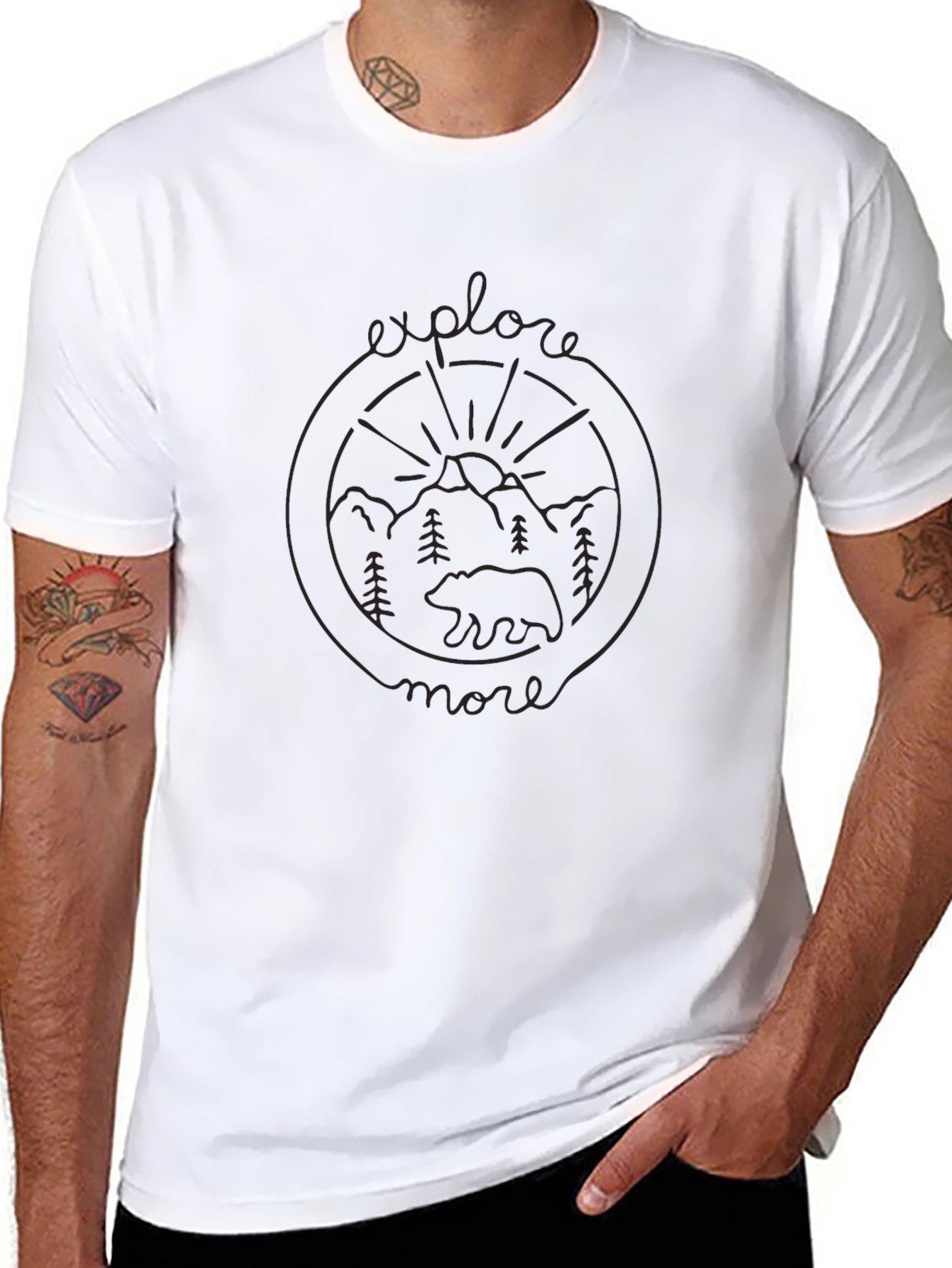 Explore More Graphic Tee - Unisex Adventure Shirt