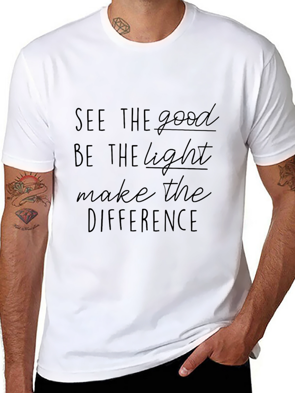See the Good Graphic Tee - Black