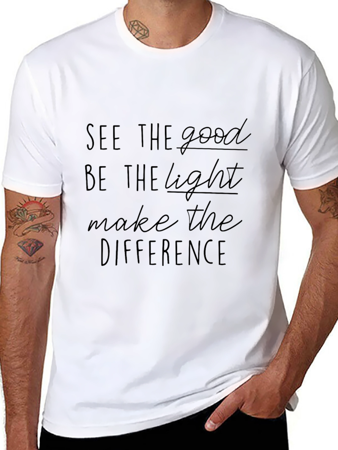 See the Good Graphic Tee - Black