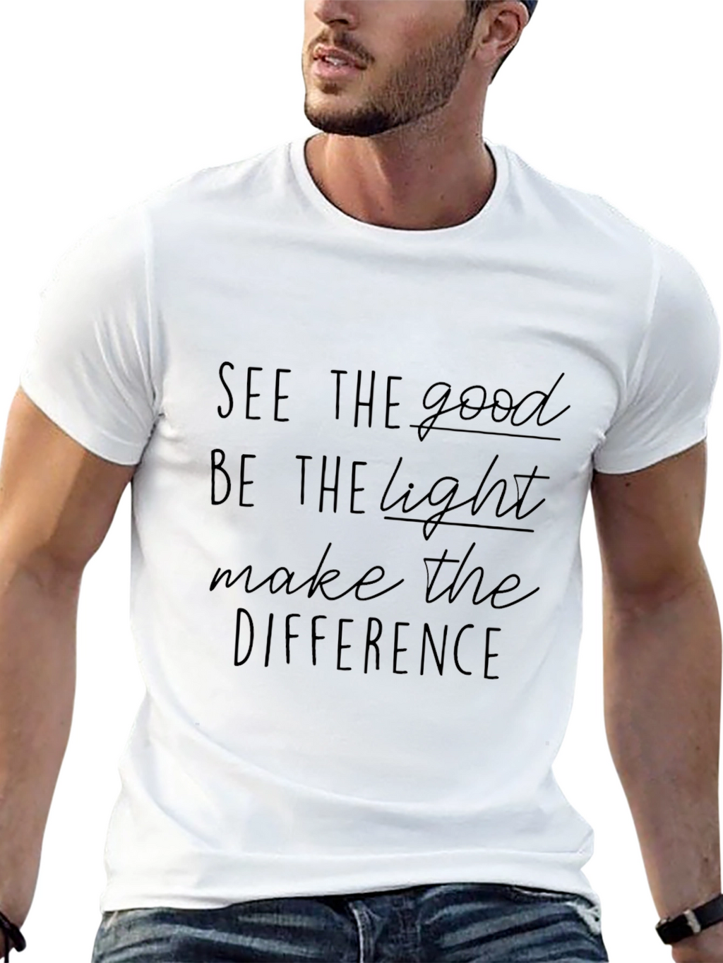 See the Good Graphic Tee - Black