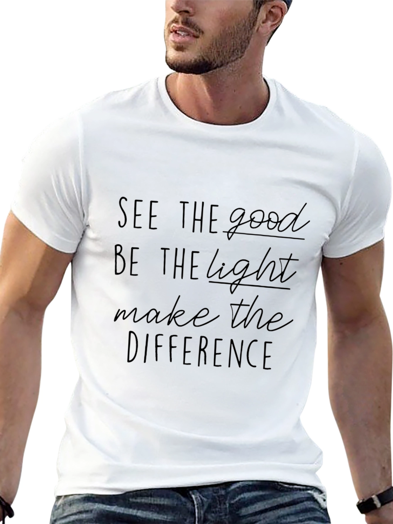 See the Good Graphic Tee - Black