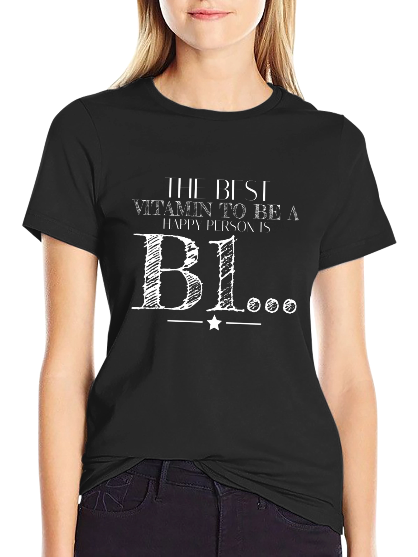 Funny B1 T-Shirt - Be Happy!