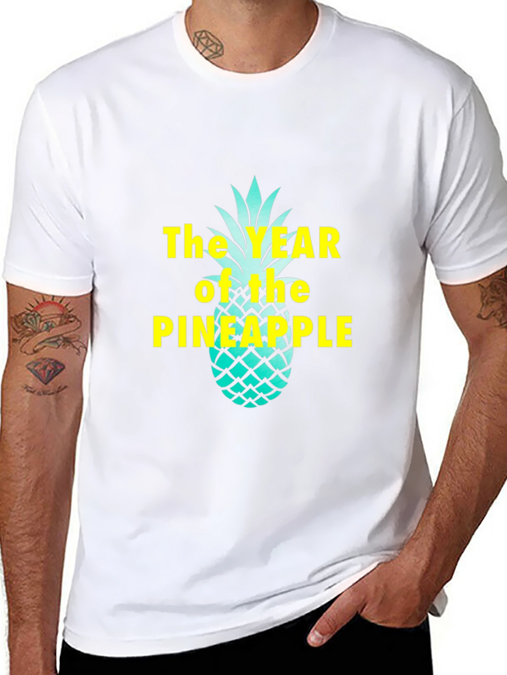 The Year of the Pineapple Graphic Tee