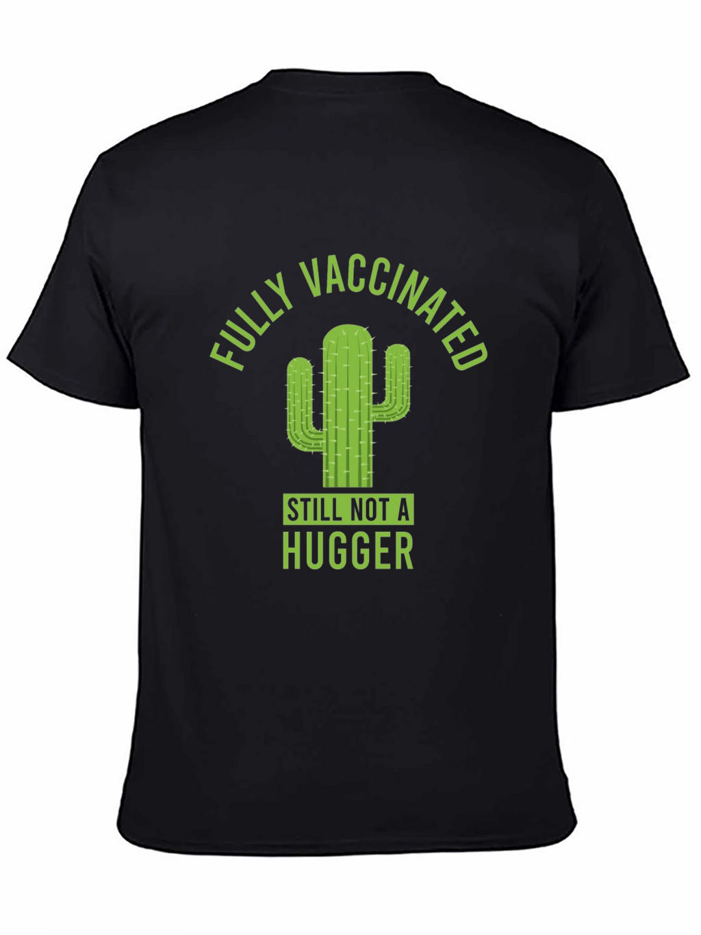 Fully Vaccinated Cactus Graphic T-Shirt