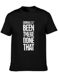 Cataracts? Been There Done That Black Graphic T-Shirt