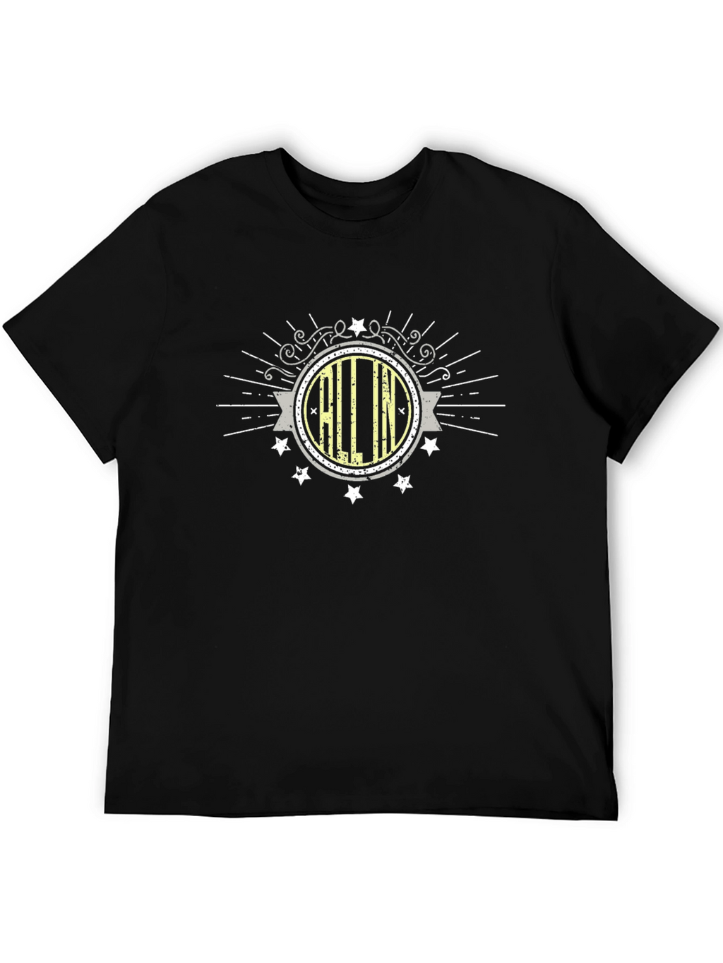 Retro ALL IN Graphic Tee - Stylish Comfort
