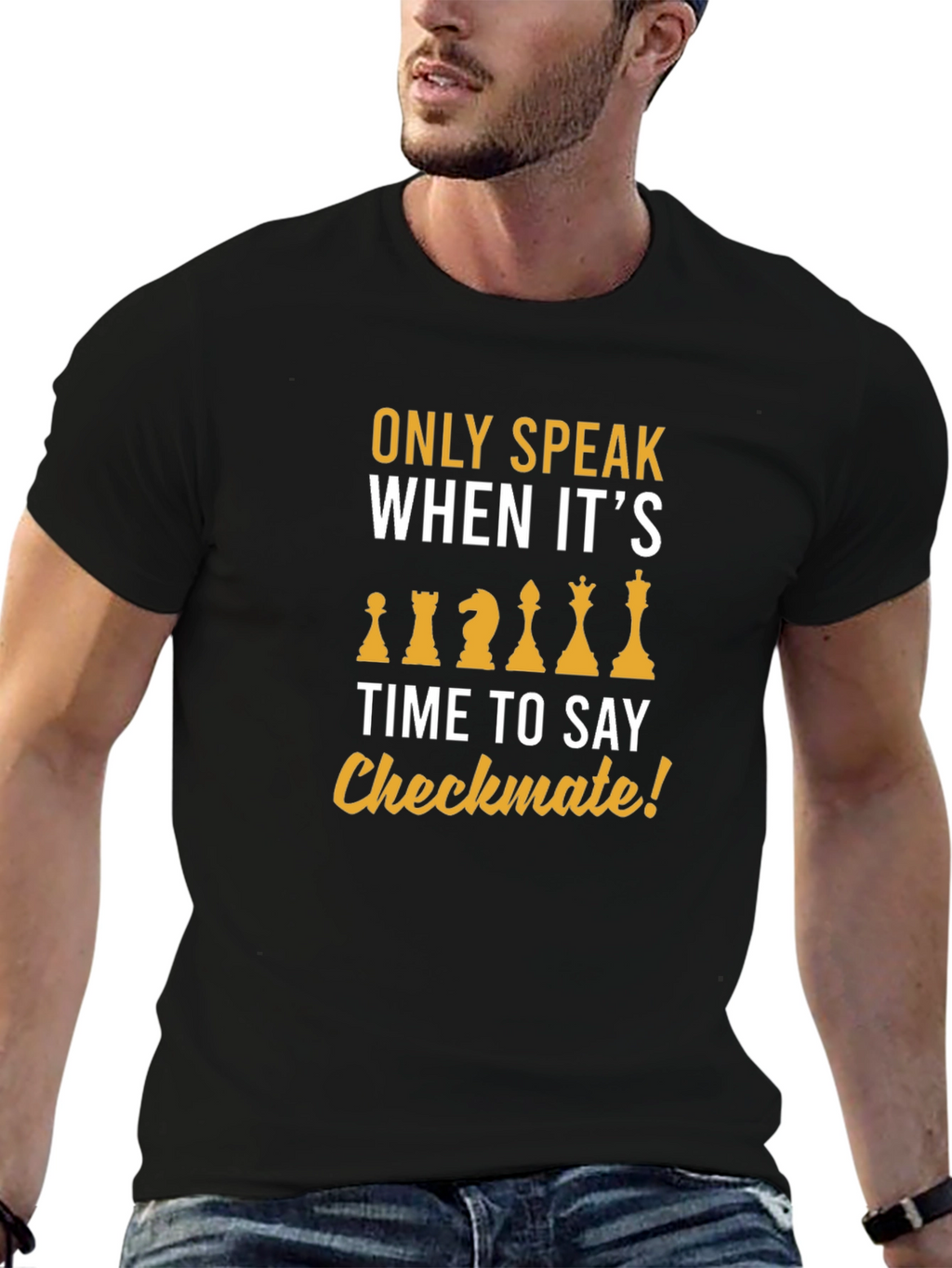Chess Checkmate T-Shirt - Strategy & Wit