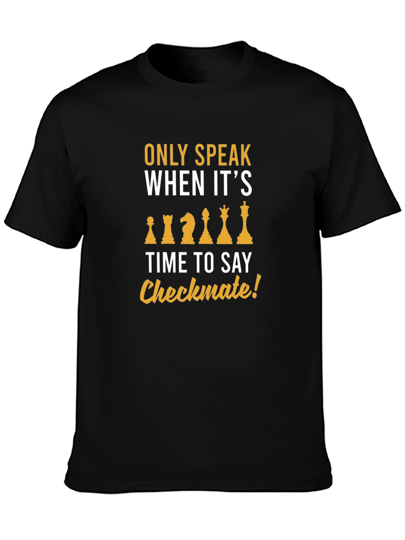 Chess Checkmate T-Shirt - Strategy & Wit