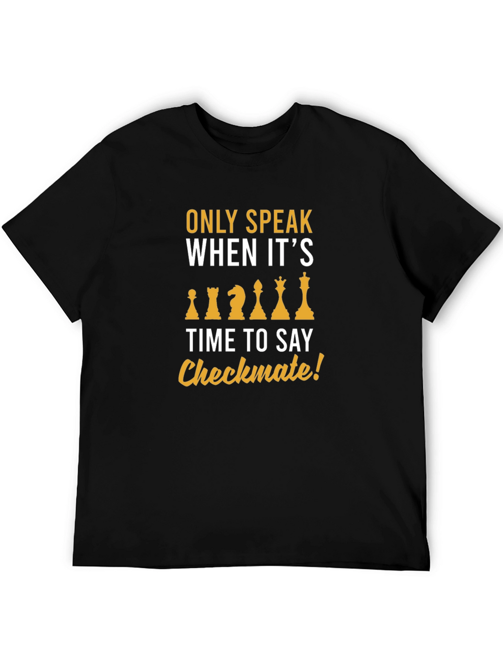 Chess Checkmate T-Shirt - Strategy & Wit