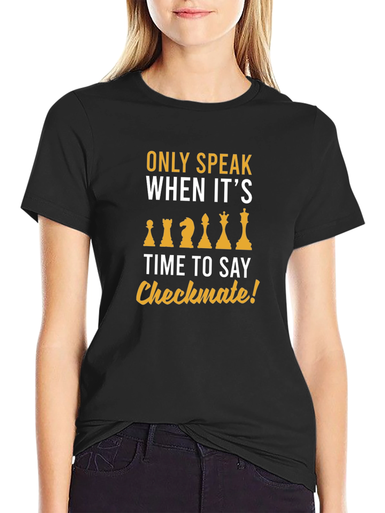 Chess Checkmate T-Shirt - Strategy & Wit