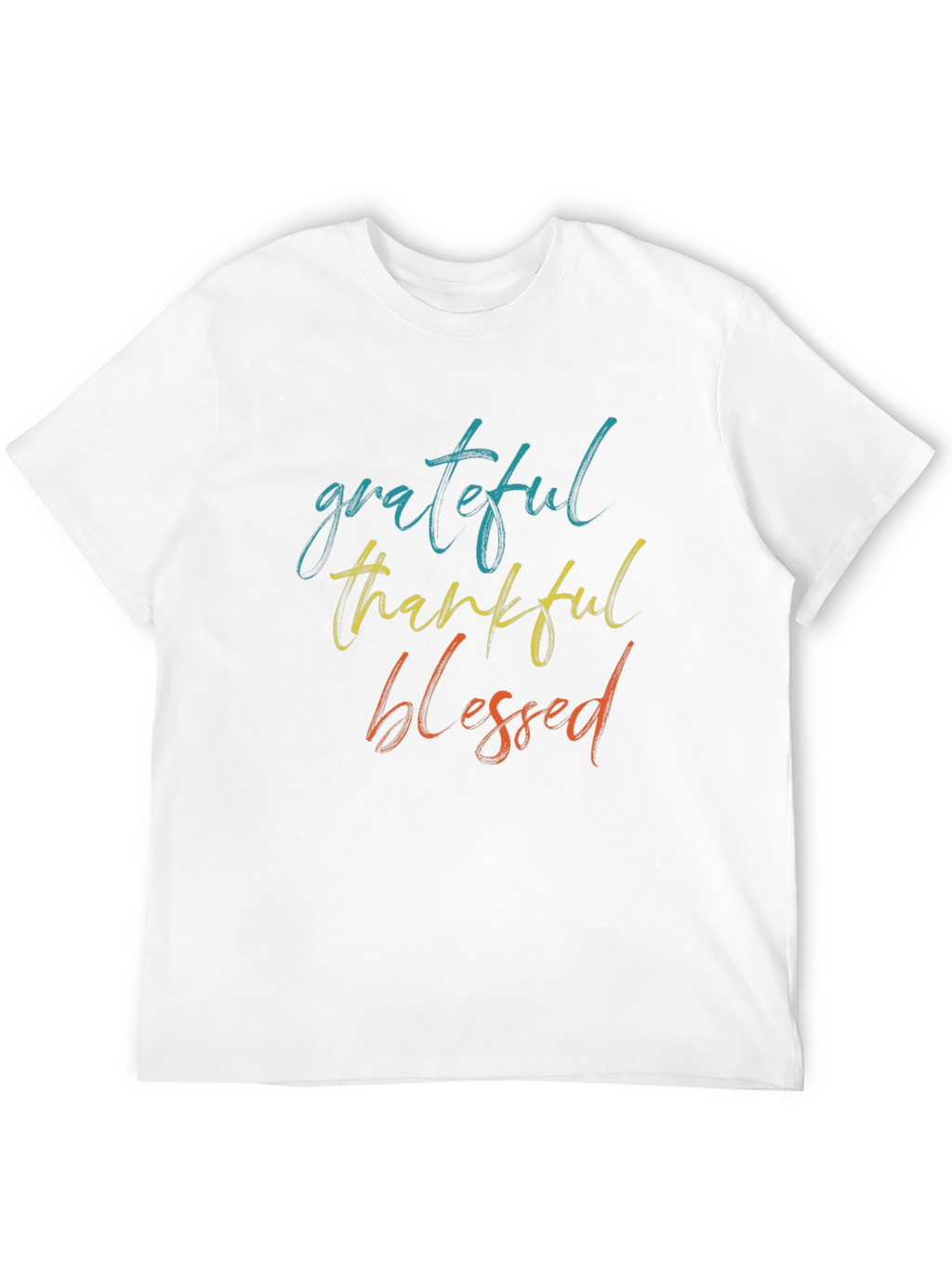 Grateful Thankful Blessed Graphic Tee