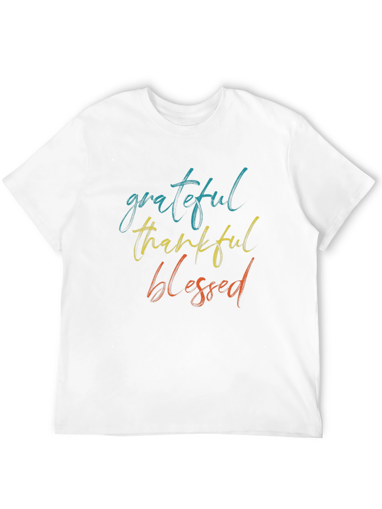 Grateful Thankful Blessed Graphic Tee