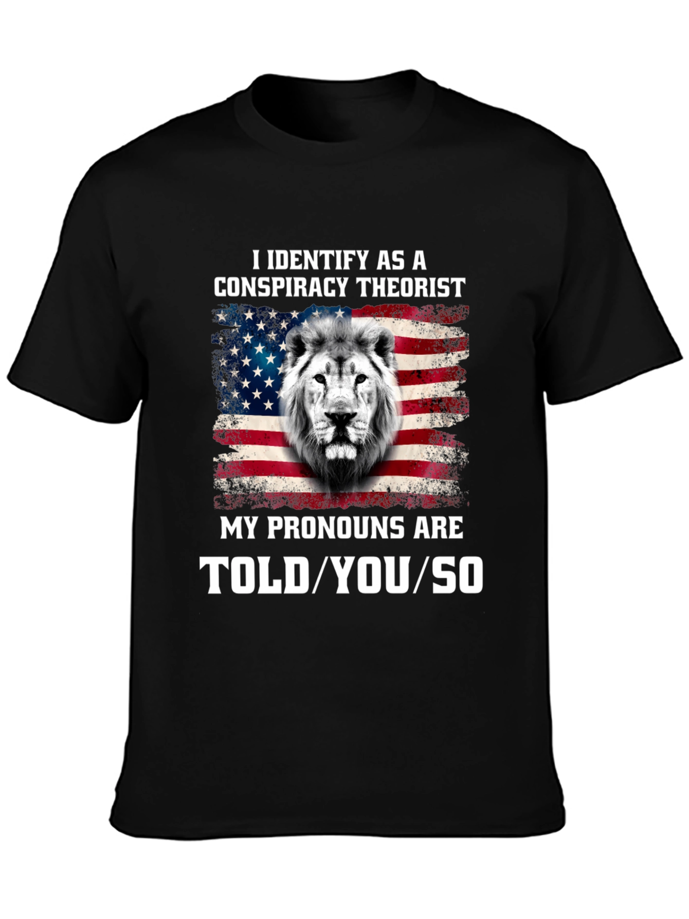 Conspiracy Theorist Pronoun T-Shirt