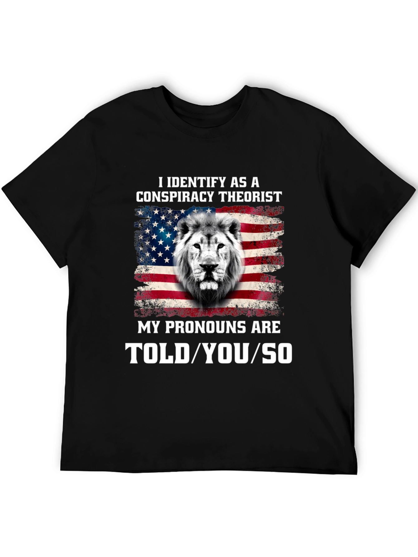 Conspiracy Theorist Pronoun T-Shirt