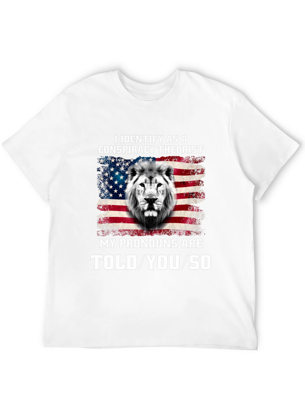 Conspiracy Theorist Pronoun T-Shirt