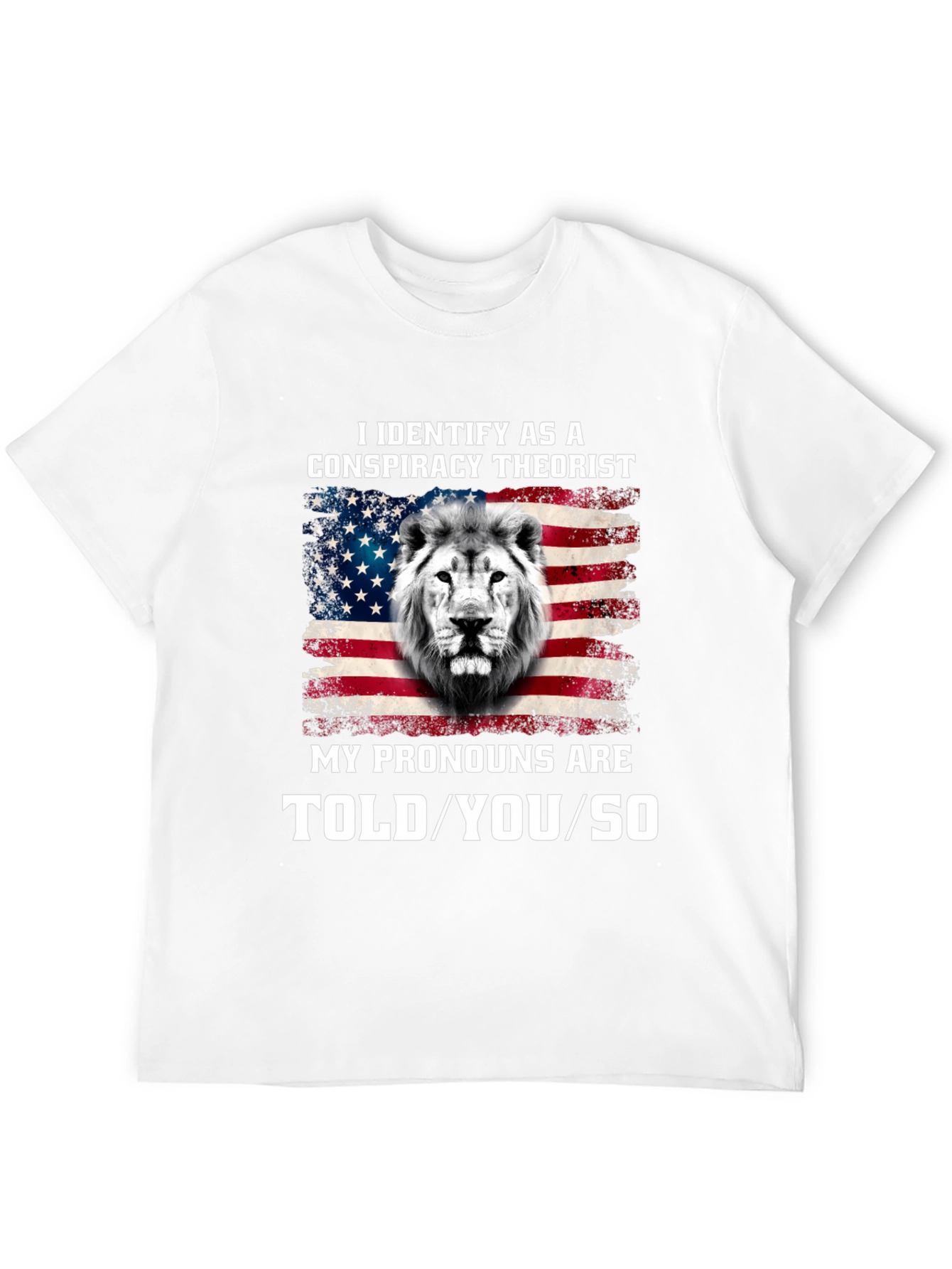 Conspiracy Theorist Pronoun T-Shirt
