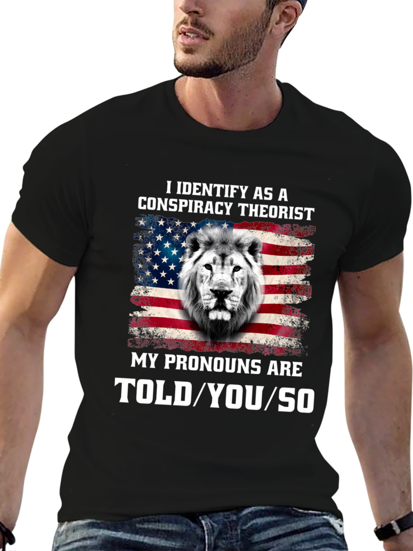 Conspiracy Theorist Pronoun T-Shirt