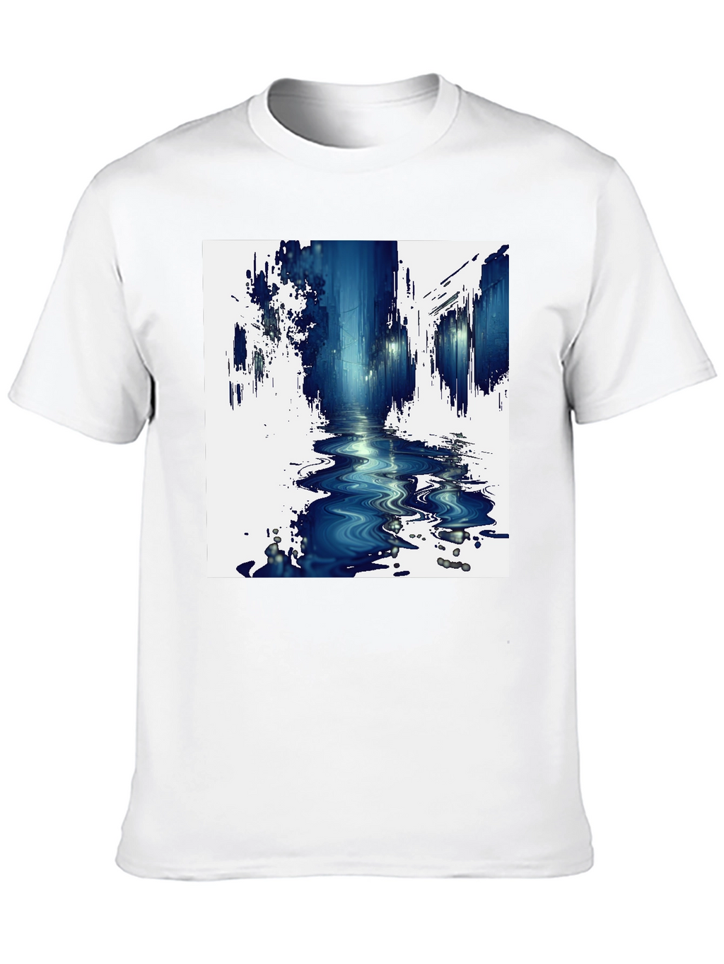 Abstract Cityscape Tee