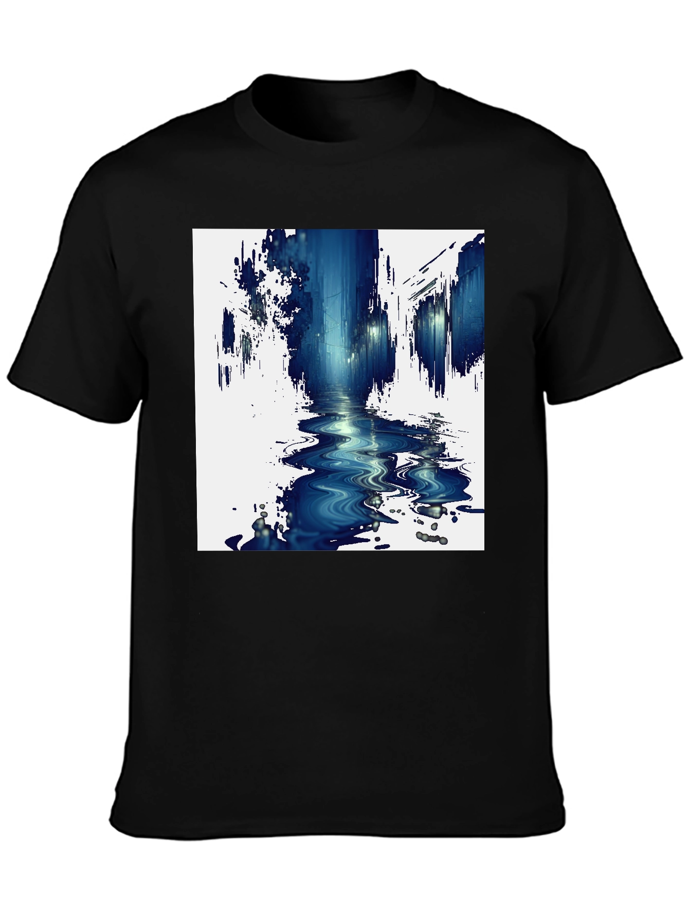 Abstract Cityscape Tee
