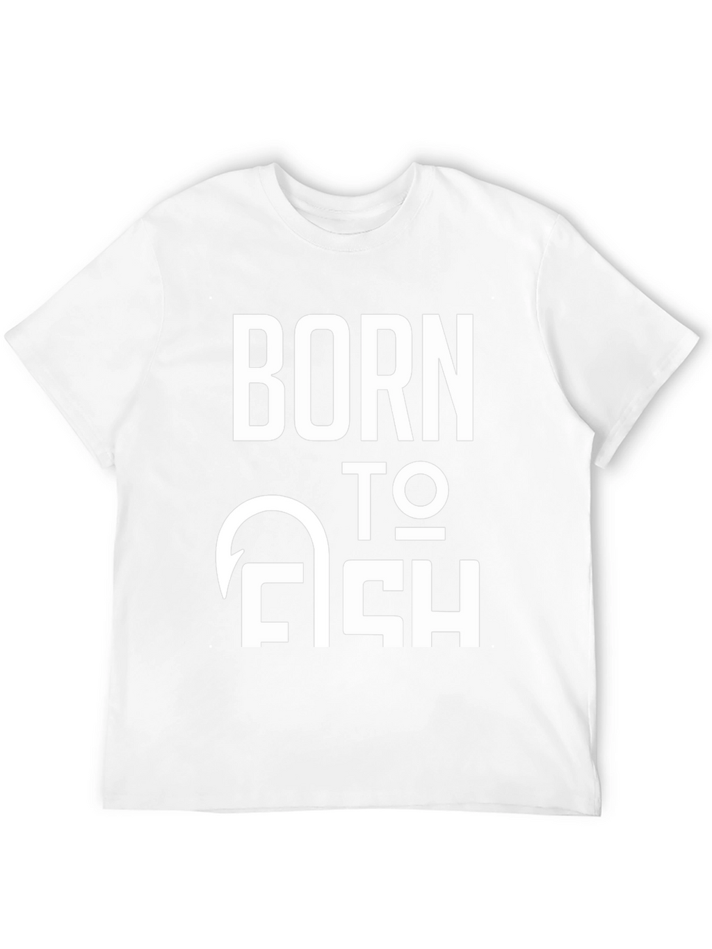Born to Fish Graphic T-Shirt - Black